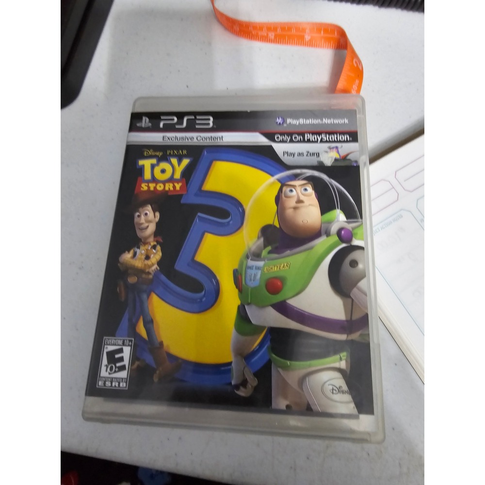 Toy Story 3 Sony PlayStation 3 PS3 Disney Pixar Video Game Case Manual Zurg